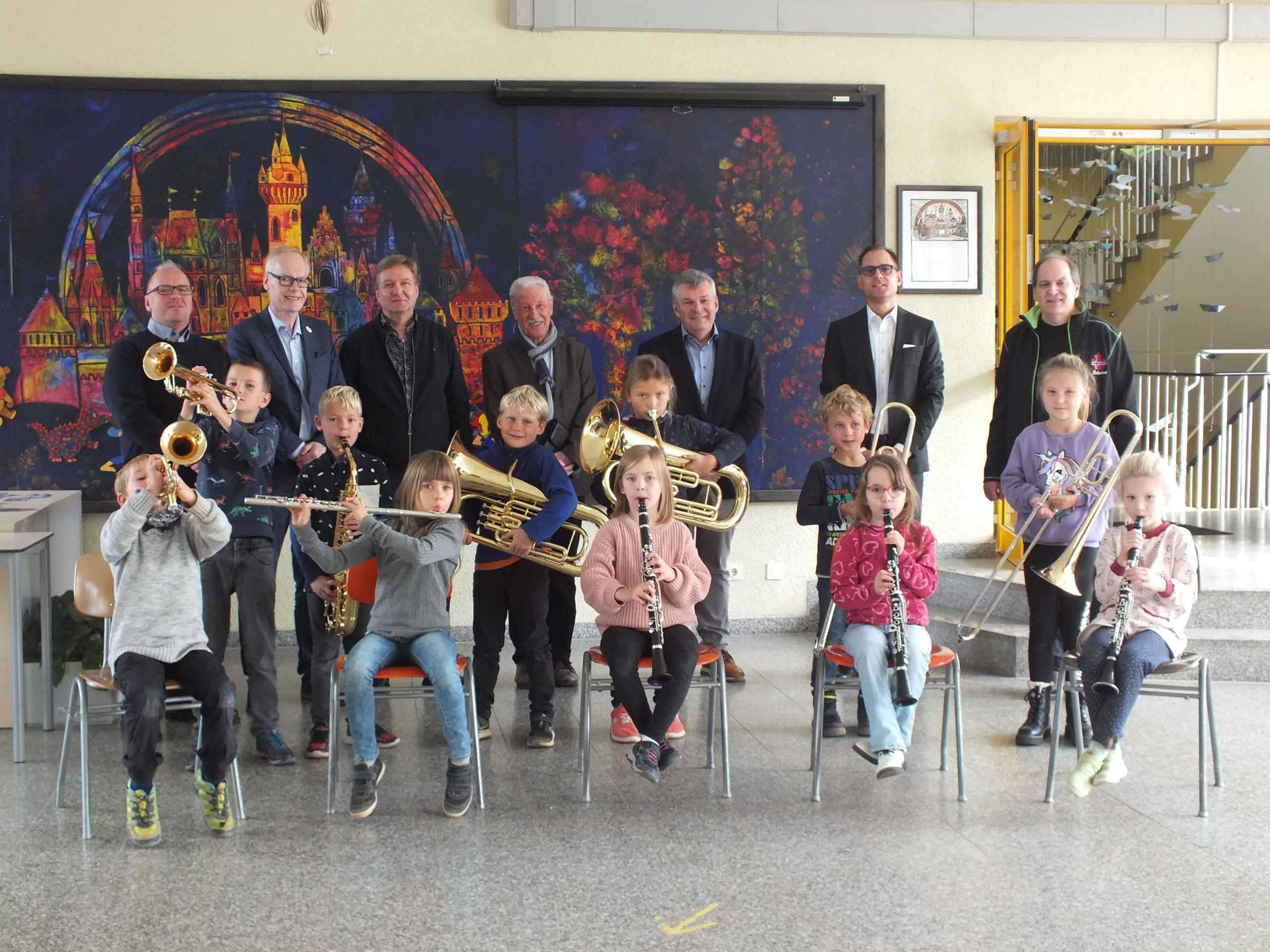 Erfolgreicher Start des Bläserklassenprojektes der Musikschule Heilsbronn